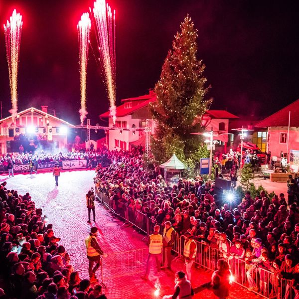 Krampus parade in Natz