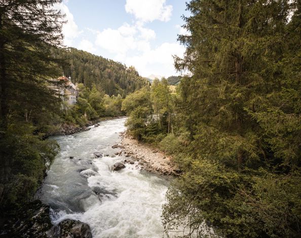 Rundl Bridge in the Rienz Gorge