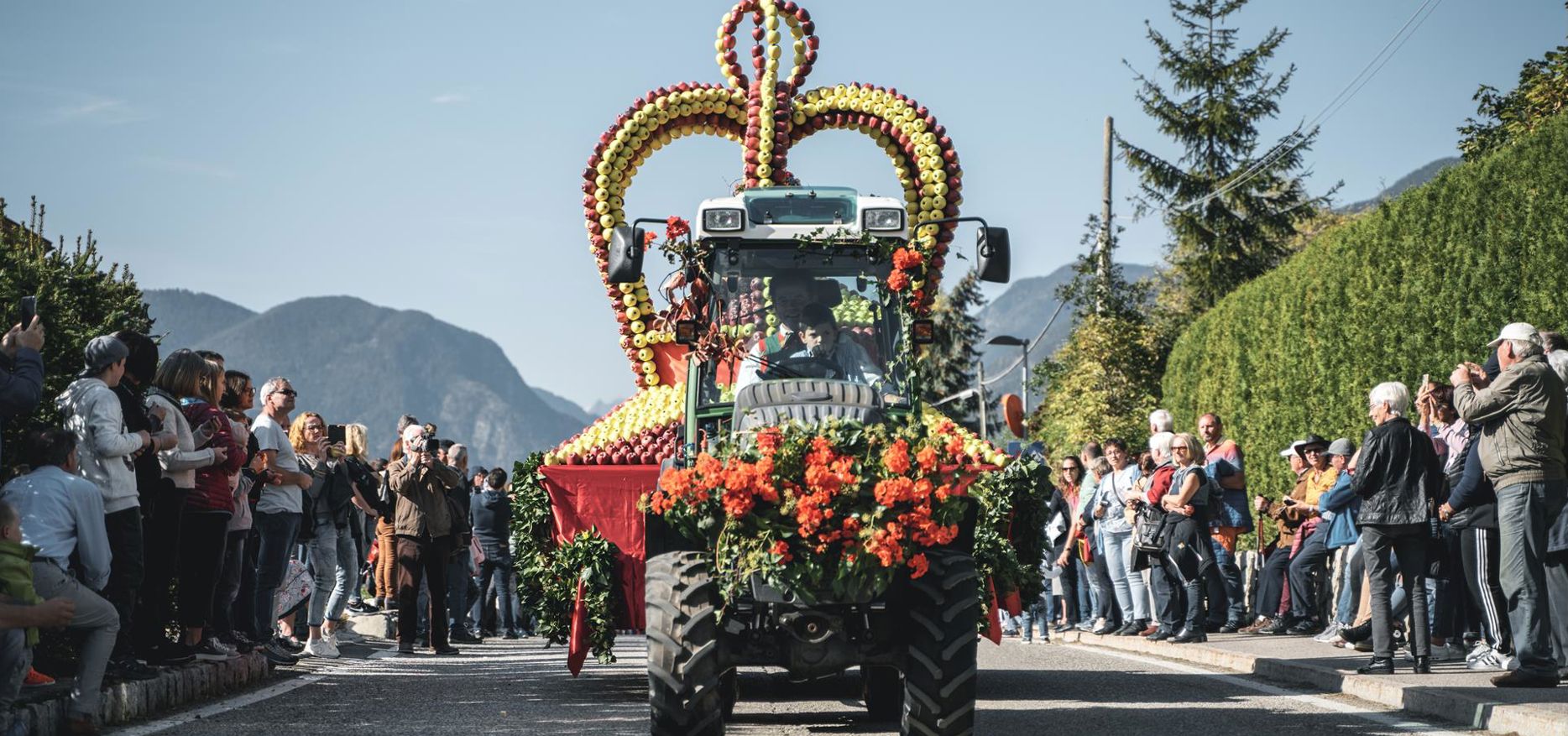 Apple festival parade