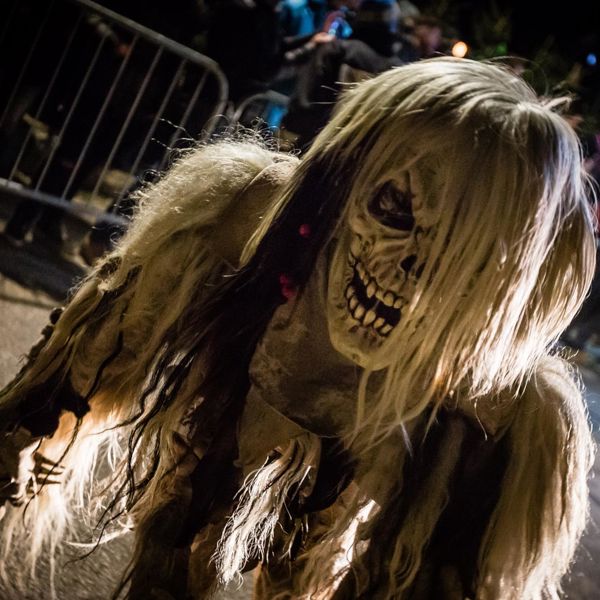 Krampus parade in Natz